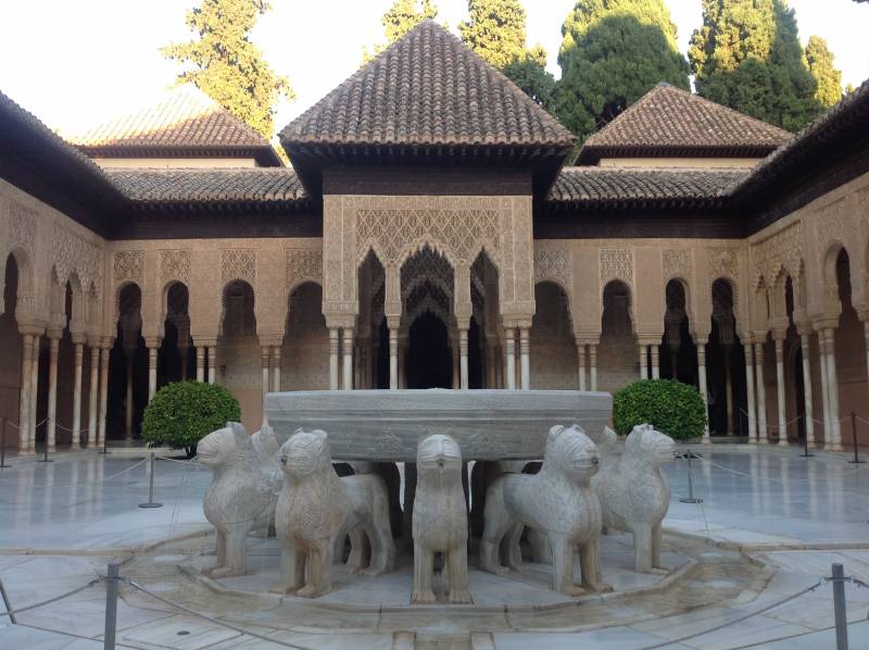 Palacios nazaríes III - Palacio de los Leones